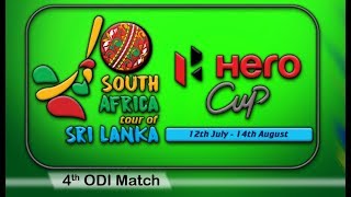 Sri Lanka vs South Africa 2018, 4th ODI Match