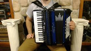 Beltstuiv96Mbs - Blue Shadow Beltuna Studio Iv Piano Accordion Lmmm 37 96 6499