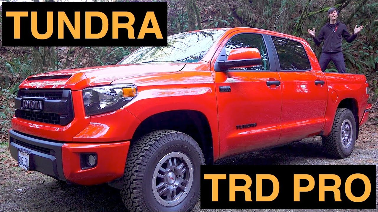 2015 Toyota Tundra TRD Pro - Review & Test Drive + Off ...
