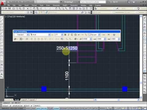 Học Autocad 2D - Hướng dẫn dựng mặt bằng nhà