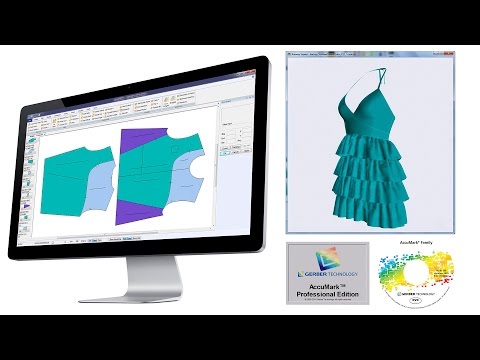 Thiết kế rập trên máy vi tính - Cad/cam ngành may Gerber Accumark