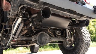Jeep Wrangler Jk Dual Outlet Performance Exhaust By Rough Country
