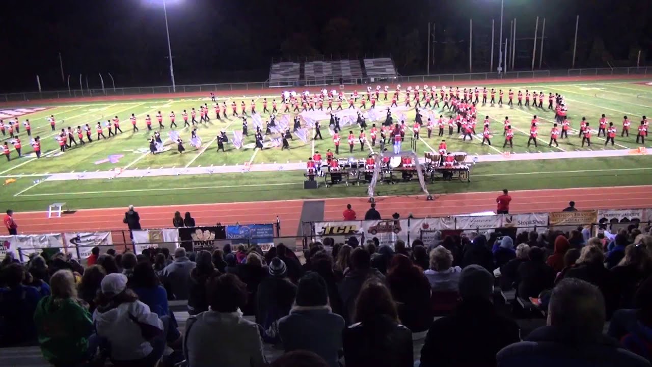 2014 10 18 BHS Marching Band at the Wayne Hills NJMEA Band Show ...