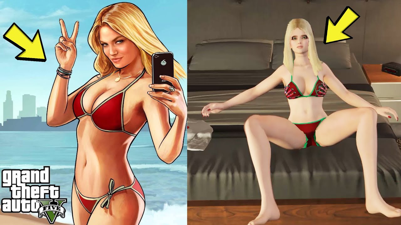 Naked girl in grand theft auto