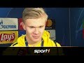 Das sagt Matchwinner Haaland zu seinem Gala-Auftritt | SPORT1