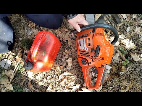 Czy duża pilarka np. Husqvarna 365 xtorq nadaje się do użytku domowego - odpowiedź na pytanie widza.