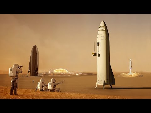 What will SpaceX do when they get to Mars?