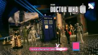 Dwo - Character Options 3.75 Doctor Who Action Figures Tv Trailer