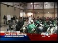Supporters, opponents gather for coal train hearing