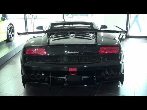 4WheelsofLux records a black Lamborghini Gallardo LP5604 Super Trofeo