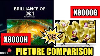 Sony X8000H Vs X8000G - Picture Comparison