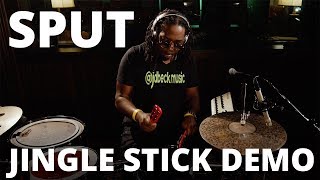 Robert 'Sput' Searight - Meinl Jingle Stick Drum Set Groove Demo