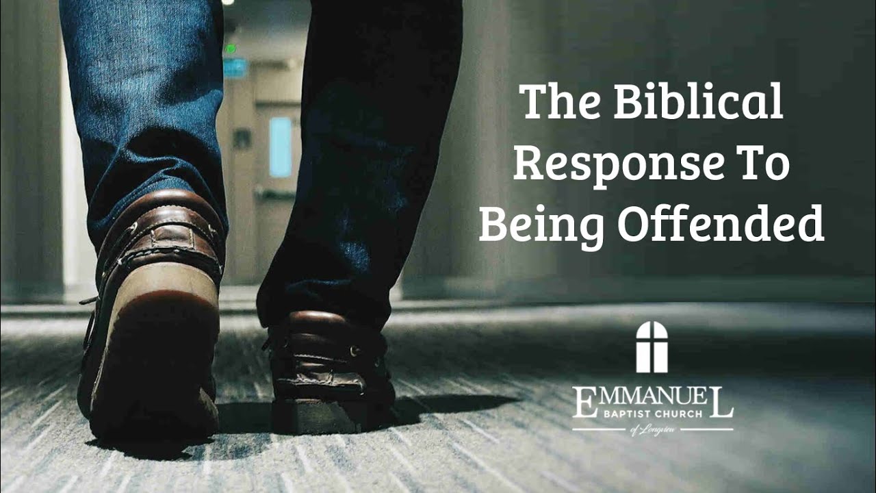 The Biblical Responst to Being Offended - Wednesday Evening Service 2/26/20 - Pastor Bob Gray II