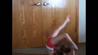 Super Flexible Little Girl