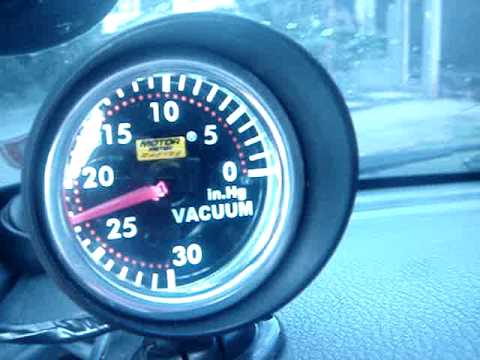 Motor Meter Vacuum Gauge - YouTube mitsubishi vacuum diagram 