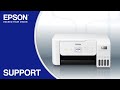 Epson EcoTank ET-2800 | Wireless Setup Using the Control Panel