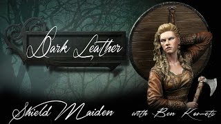 Nuts Planet Shield Maiden - Part 7 - Painting Dark Leather