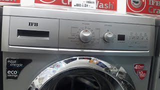how to use ifb 7kg front load fully automatic washing machine model serena aqua 