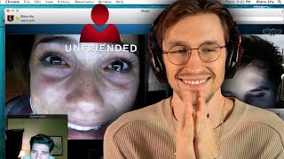 A horror movie, but exclusively over Skype *UNFRIENDED*