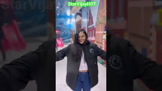 Super Singer Pooja Beautiful Winter Dress