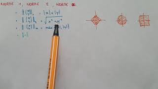 Norme 1, Norme 2 Et Norme Infini - Explications - Maths - Bac1 Bac2