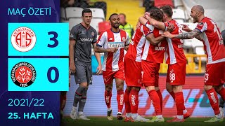 ÖZET: Fraport TAV Antalyaspor 3-0 Vavacars Fatih Karagümrük | 25. Hafta - 2021/2