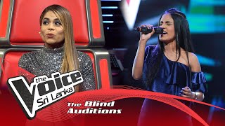 Madara Perera - My Heart Will Go On  | Blind Auditions | The Voice Sri Lanka