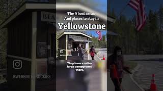 Canyon Village Lodge In Yellowstone