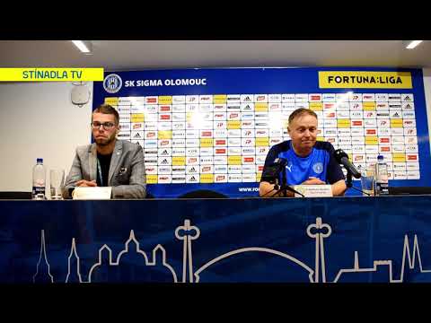 Tiskov konference po utkn v Olomouci (23.8.2019)