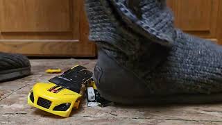 Ugg Boots Crush Toy Car.