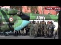 Mortal remains of martyr Shubham Suryakant sent to his village from Poonch