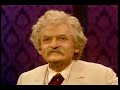 Hal Holbrook in "Mark Twain Tonight!" (1967)