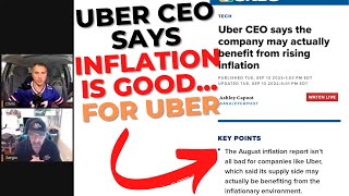 Ubers Ceo Says Inflation Is Good... For Uber. What About Drivers?