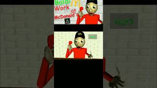 Baldi Work At Mcdonalds But Animated In Prisma 3D