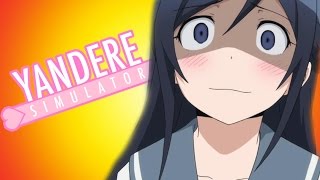 A NAKED GIANTESS!? YANDERE SIMULATOR #1 (Notice me Senpai | Anime game | MMD) | DOGE MEME