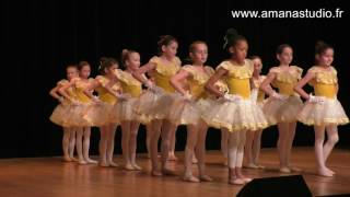 Ecole de danse Amana Studio - danse classique initiation 2 - 7 et 8 ans