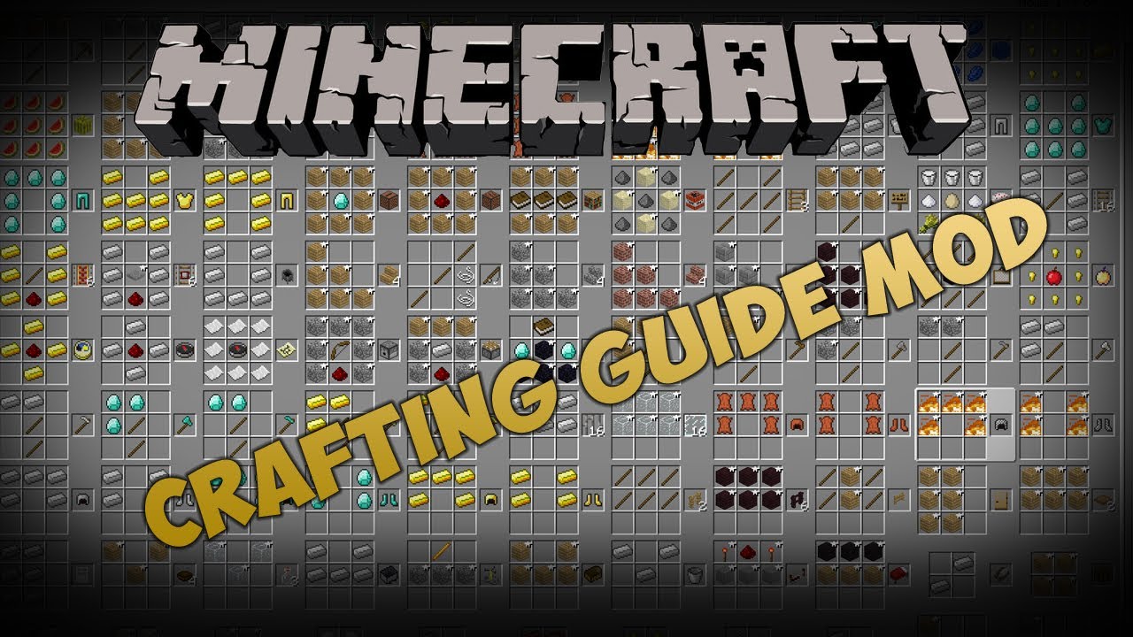 Minecraft Mods - Crafting Guide Mod (Minecraft 1.2.5)