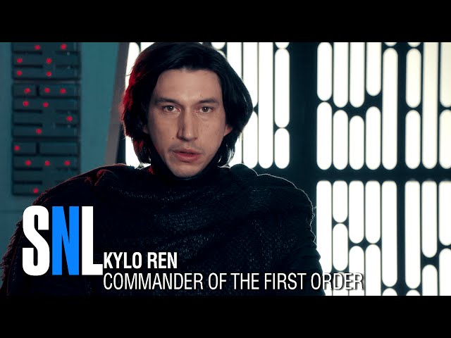 Kylo Ren Goes Undercover At Starkiller Base In SNL Undercover Boss Spoof - Video