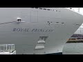 A tour of the Royal Princess Cruise Ship
