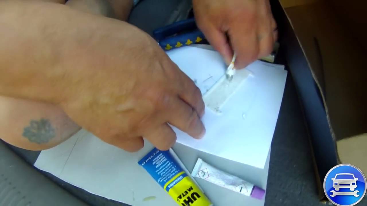 Repair terminal heated rear window CHRYSLER VOYAGER 2000 2007 Ремонт клеммы обогрева заднего стекла - YouTube