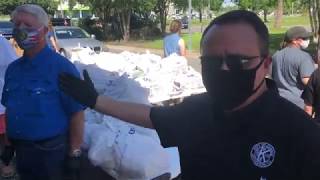 Food Mask Giveaway at Kenner City Park