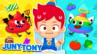 No Comas Muchos Dulces De Quién Es Ese Popó? Canciones Infantiles Junytony En Español