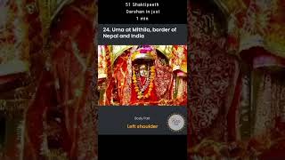 51 Shaktipeeth Darshan Maa Sati & Mahakali Powerful Temples Divine Shakti Peeths Of India