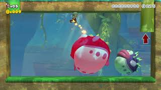 Super Mario Maker 2 Story Mode Level 62 Threat Level Porcupuffer 1080 Hd