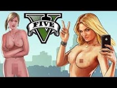 Naked girl in grand theft auto