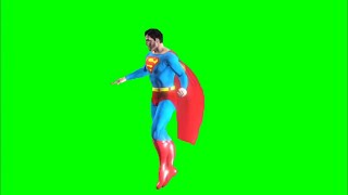 Green Screen Superman  effects