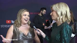 Sierra Schultzzie Red Carpet Interview | Streamy Awards 2019