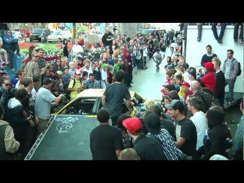 Chris Pfanner Backside Flip Over Car Slow-Mo