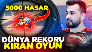 46 KİLLS 5000 HASAR 😮 DÜNYA REKORU KIRAN OYUN !! / Pubg Mobile