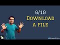How to Download a File using HTML Anchor Tag? | HTML Anchor Tag | 10 usages of Anchor Tag | Course
